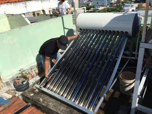 Dịch vụ sửa máy nước nóng năng lượng mặt trời quận 12 