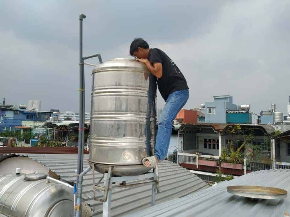 Dịch vụ lắp đặt bồn nước Inox tại nhà chuyên nghiệp